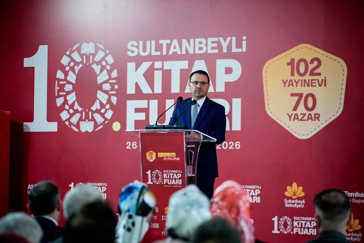 Adalet Bakanı Akın Gürlek Sultanbeyli 10. Kitap Fuarı’nda konuştu