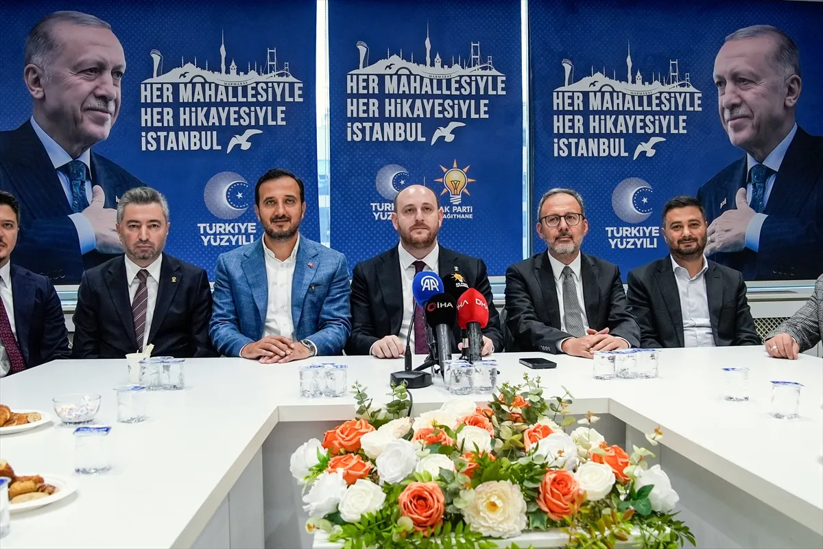 AK Parti Genel Başkan Yardımcısı Büyükgümüş, Kağıthane’de konuştu AK Parti Genel Başkan Yardımcısı Büyükgümüş, Kağıthane’de konuştu
