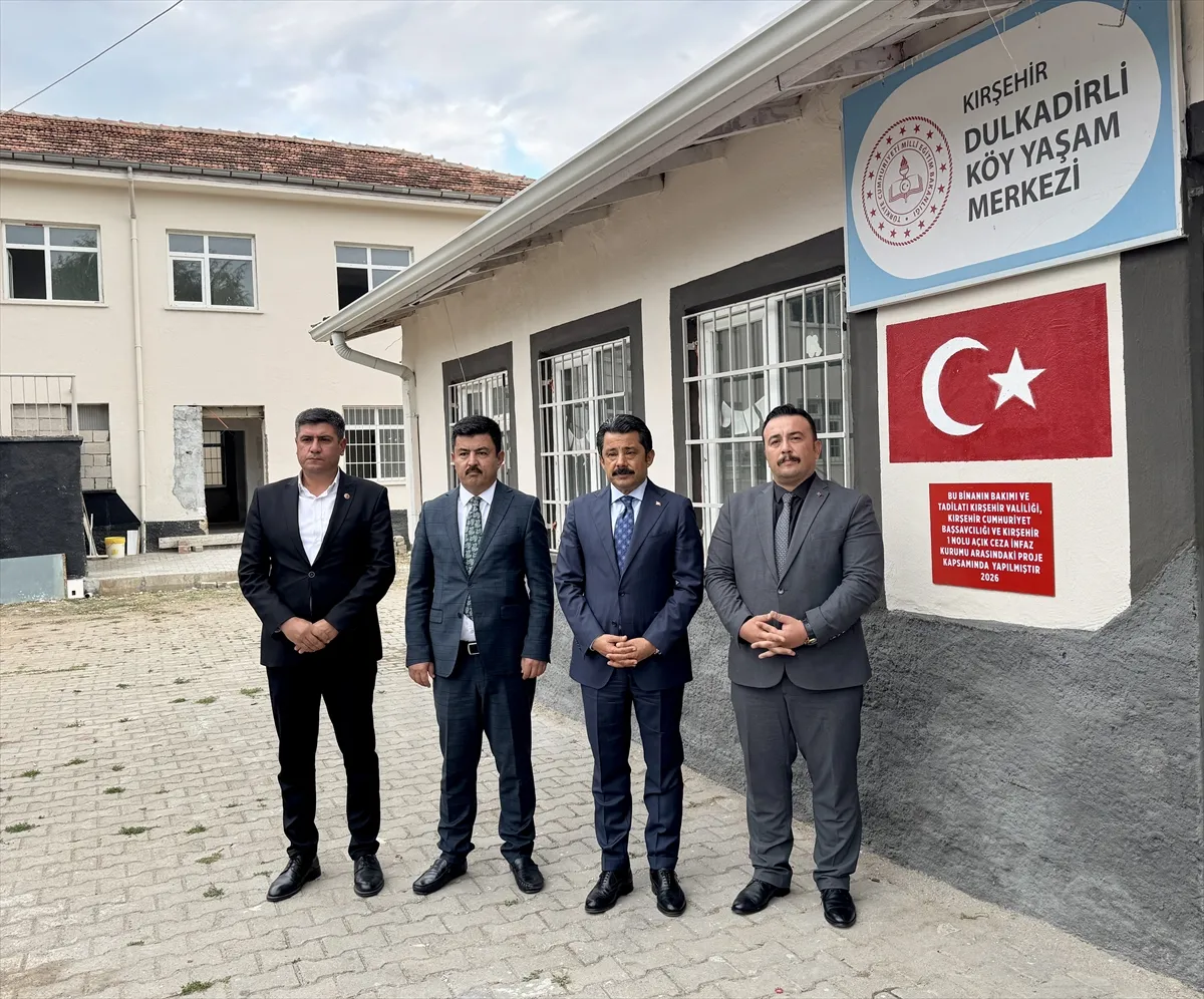 Atıl binalar onarılarak köy yaşam merkezlerine dönüştürüldü