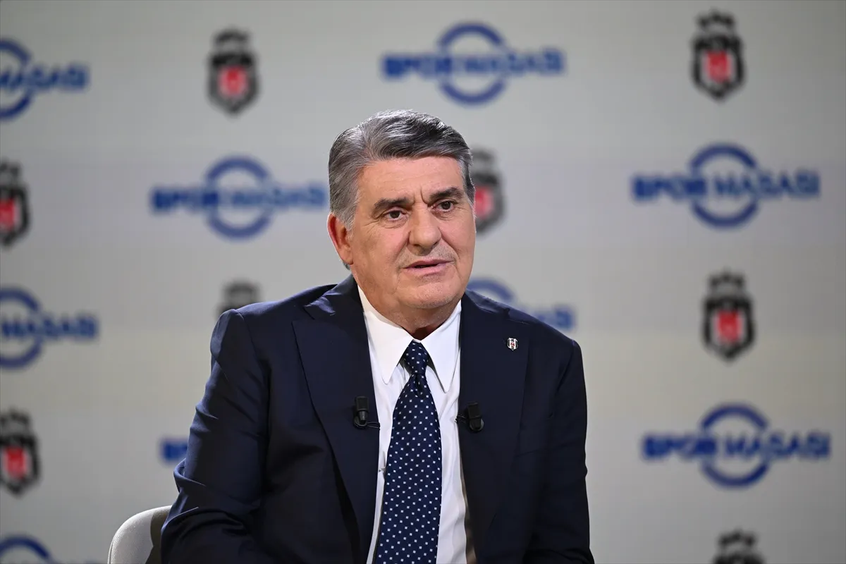 Beşiktaş Kulübü Başkanı Serdal Adalı, AA Spor Masası’nın konuğu oldu