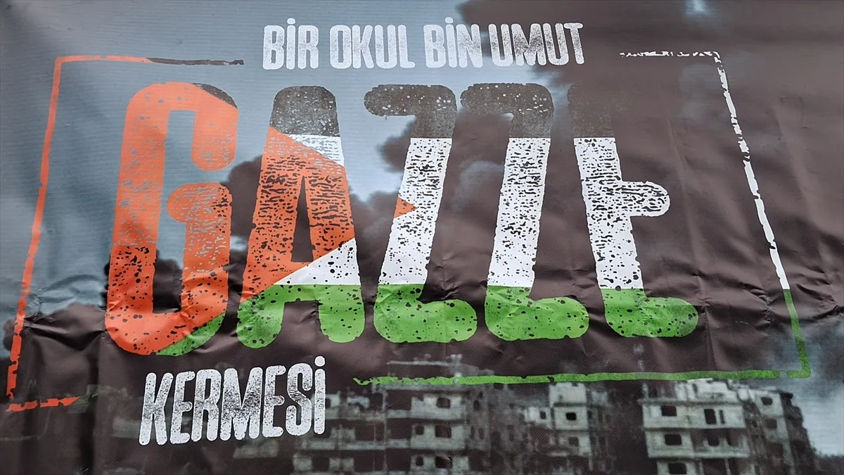 Beypazarı’nda Gazze yararına kermes düzenlendi