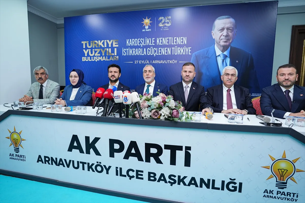 Çalışma ve Sosyal Güvenlik Bakanı Işıkhan, Arnavutköy’de konuştu