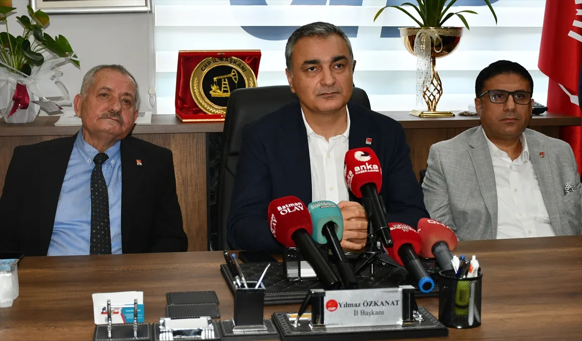 CHP Sözcüsü Sarı, Batman’da konuştu