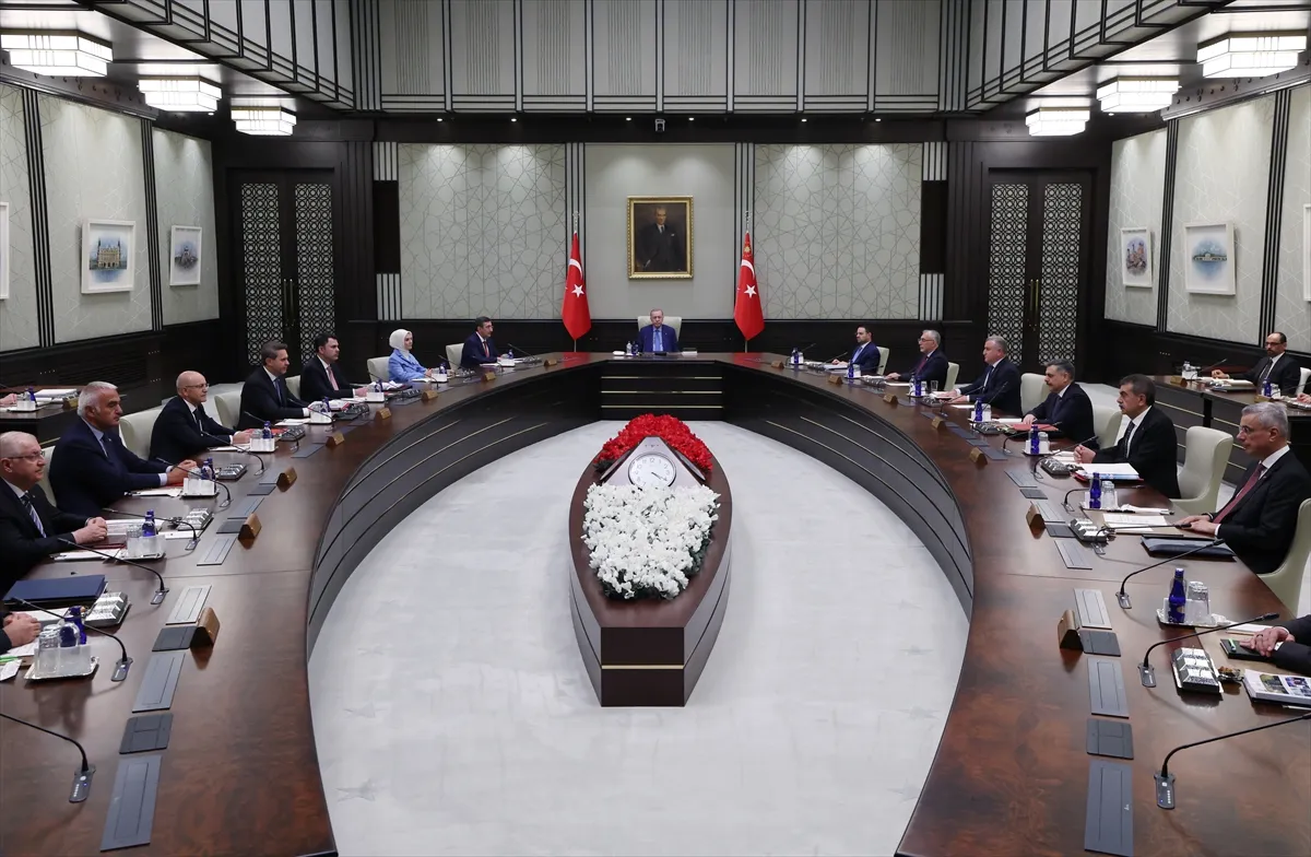 Cumhurbaşkanlığı Kabinesi toplandı Cumhurbaşkanlığı Kabinesi toplandı