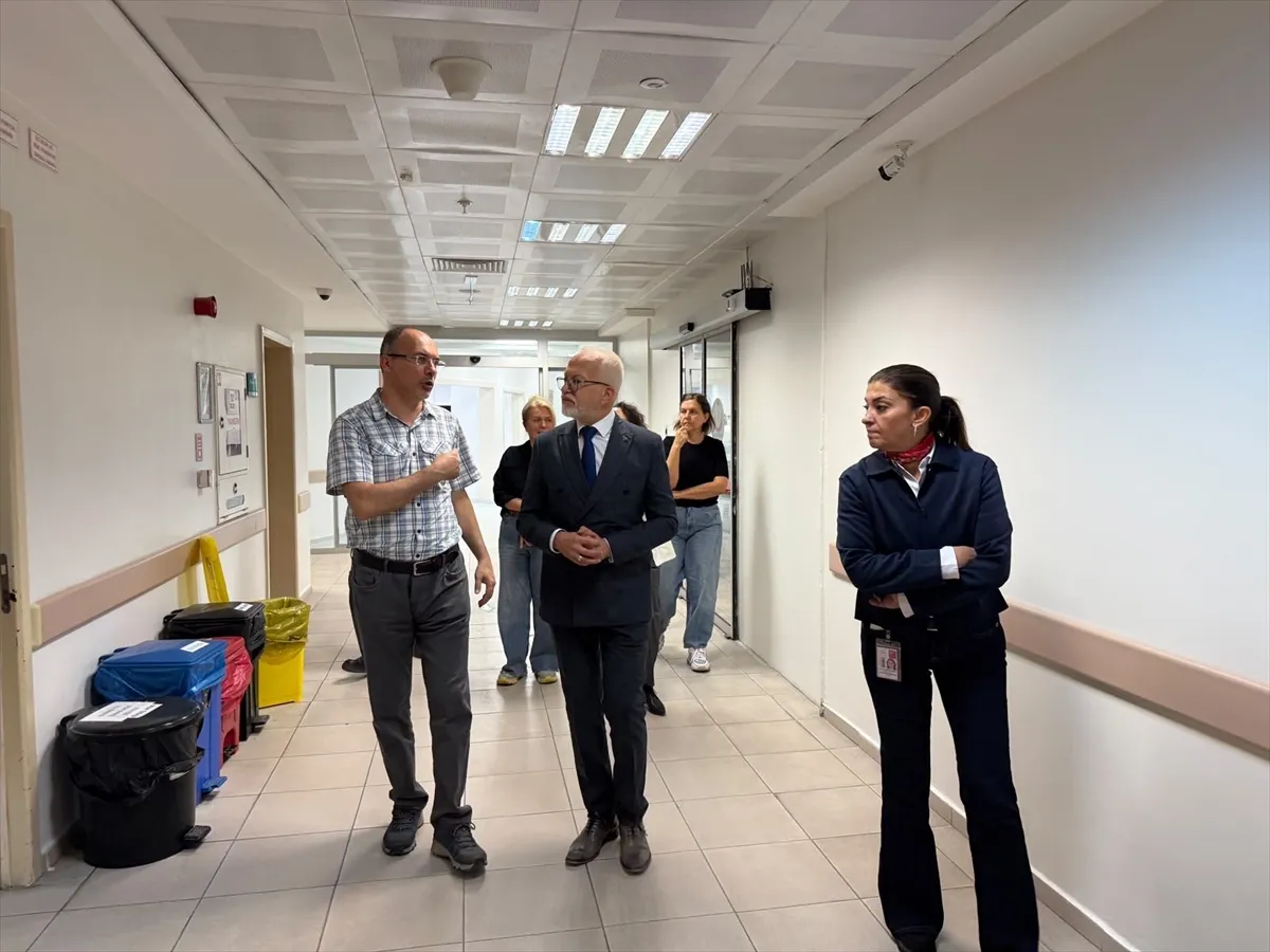 Eskişehir’de Yunus Emre Devlet Hastanesinin yenilenen laboratuvarlarında hazırlıklar sürüyor