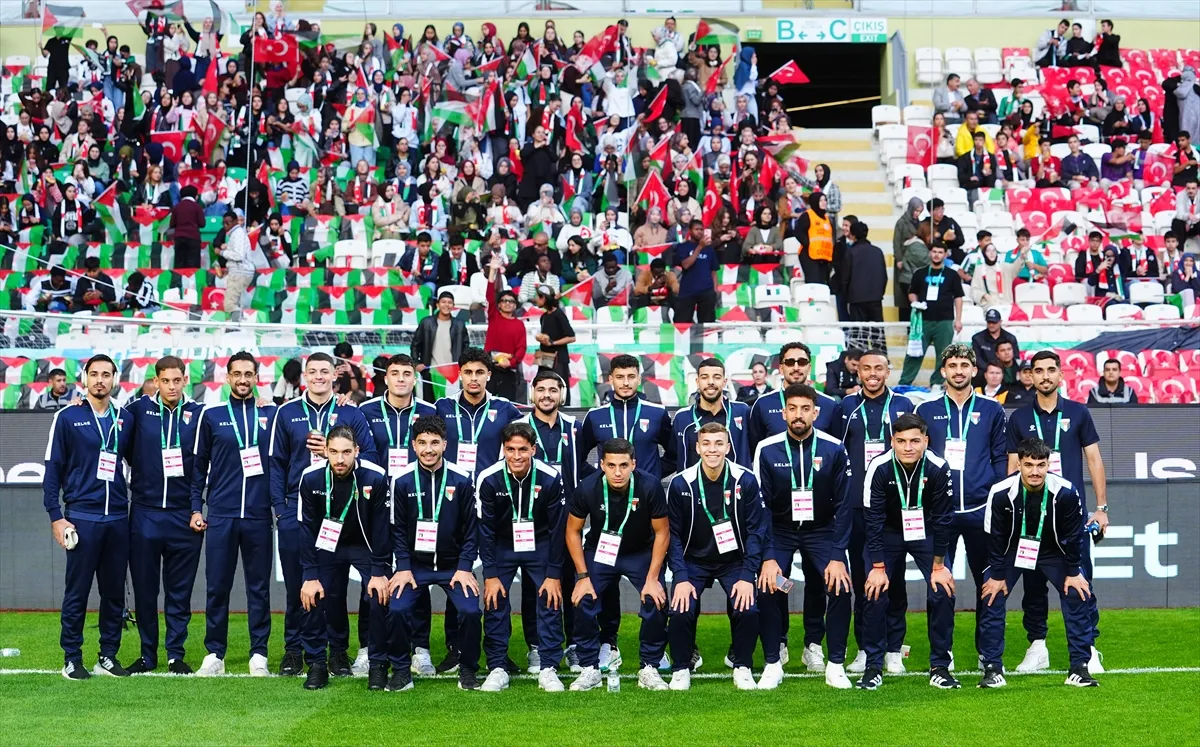 Filistin Milli Takımı-Konyaspor dostluk maçı