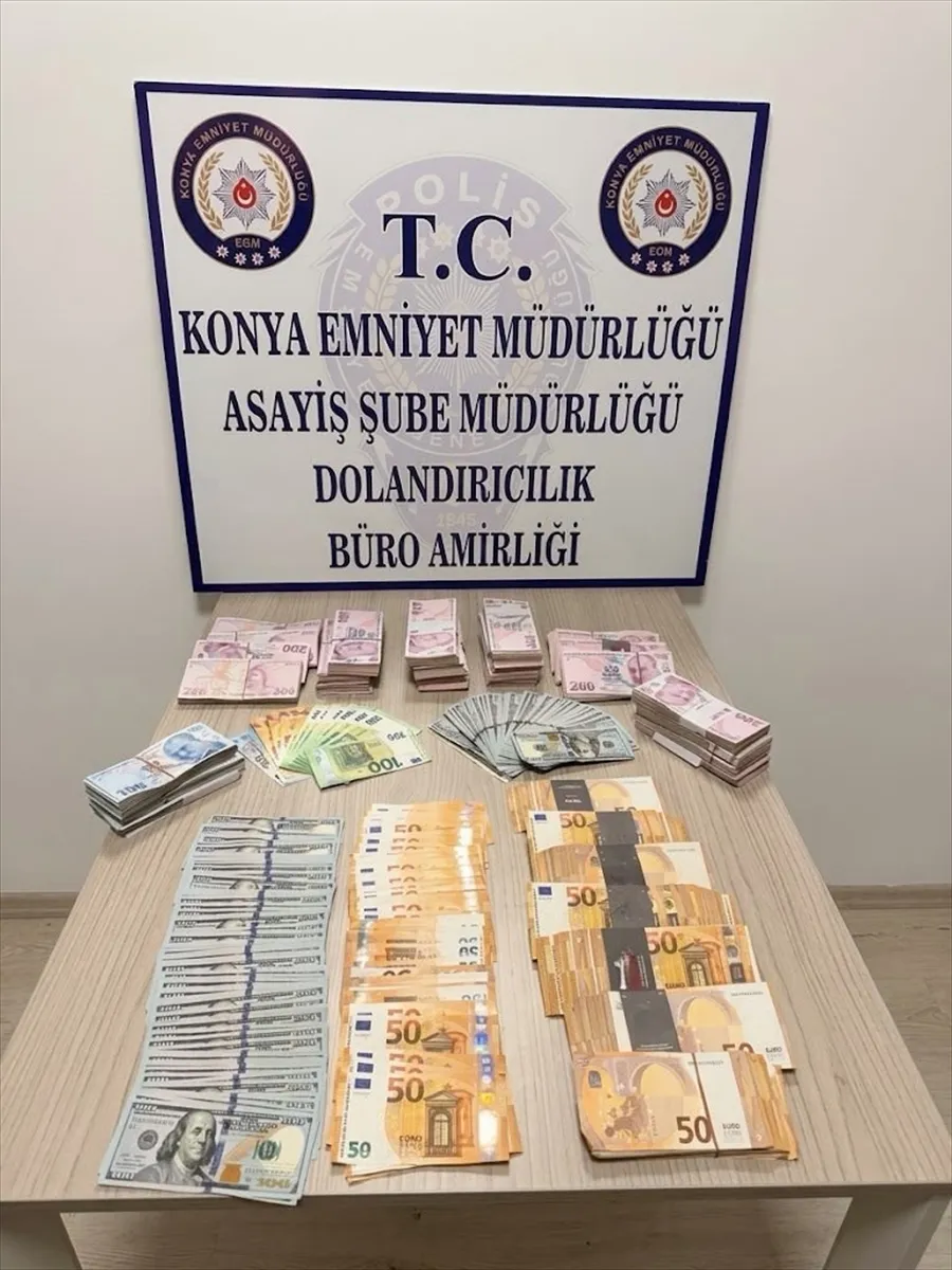 Konya’da dolandırıcılık operasyonunda yakalanan 2 zanlı tutuklandı Konya’da dolandırıcılık operasyonunda yakalanan 2 zanlı tutuklandı