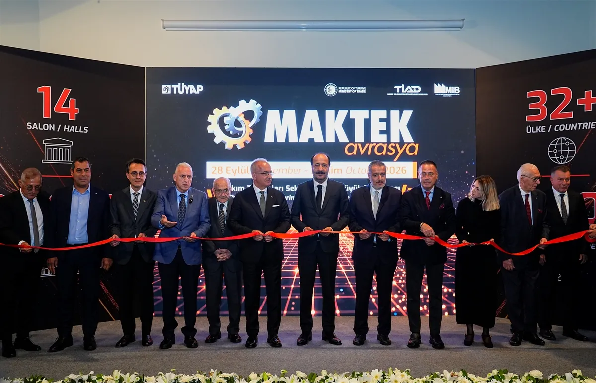 MAKTEK Avrasya 2026 başladı MAKTEK Avrasya 2026 başladı