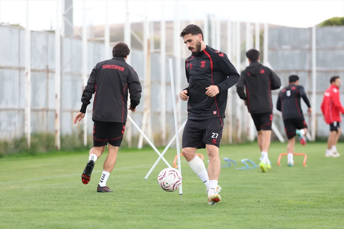 Sivasspor, Pendikspor maçının hazırlıklarını sürdürdü