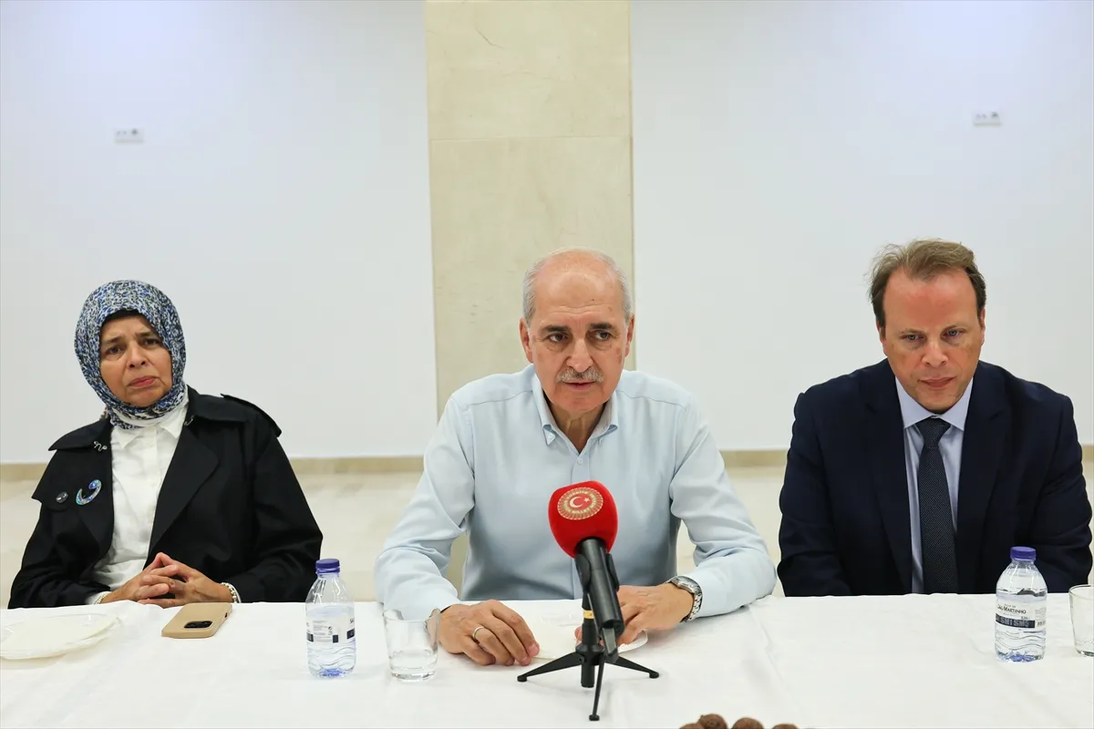 TBMM Başkanı Kurtulmuş, Portekiz’deki Müslüman toplumun temsilcileriyle bir araya geldi