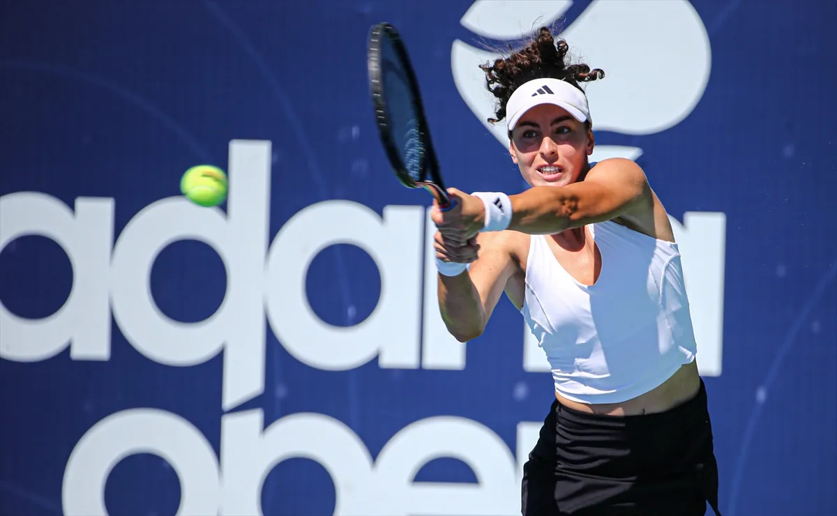 WTA 125 Adana Open Tenis Turnuvası devam ediyor