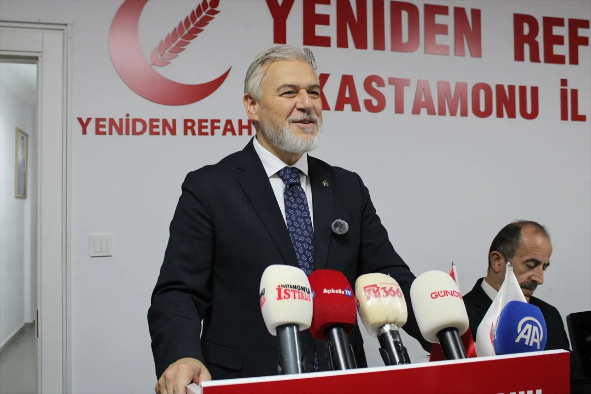 Yeniden Refah Partisi Genel Başkan Yardımcısı Altınöz, Kastamonu’da konuştu Yeniden Refah Partisi Genel Başkan Yardımcısı Altınöz, Kastamonu’da konuştu