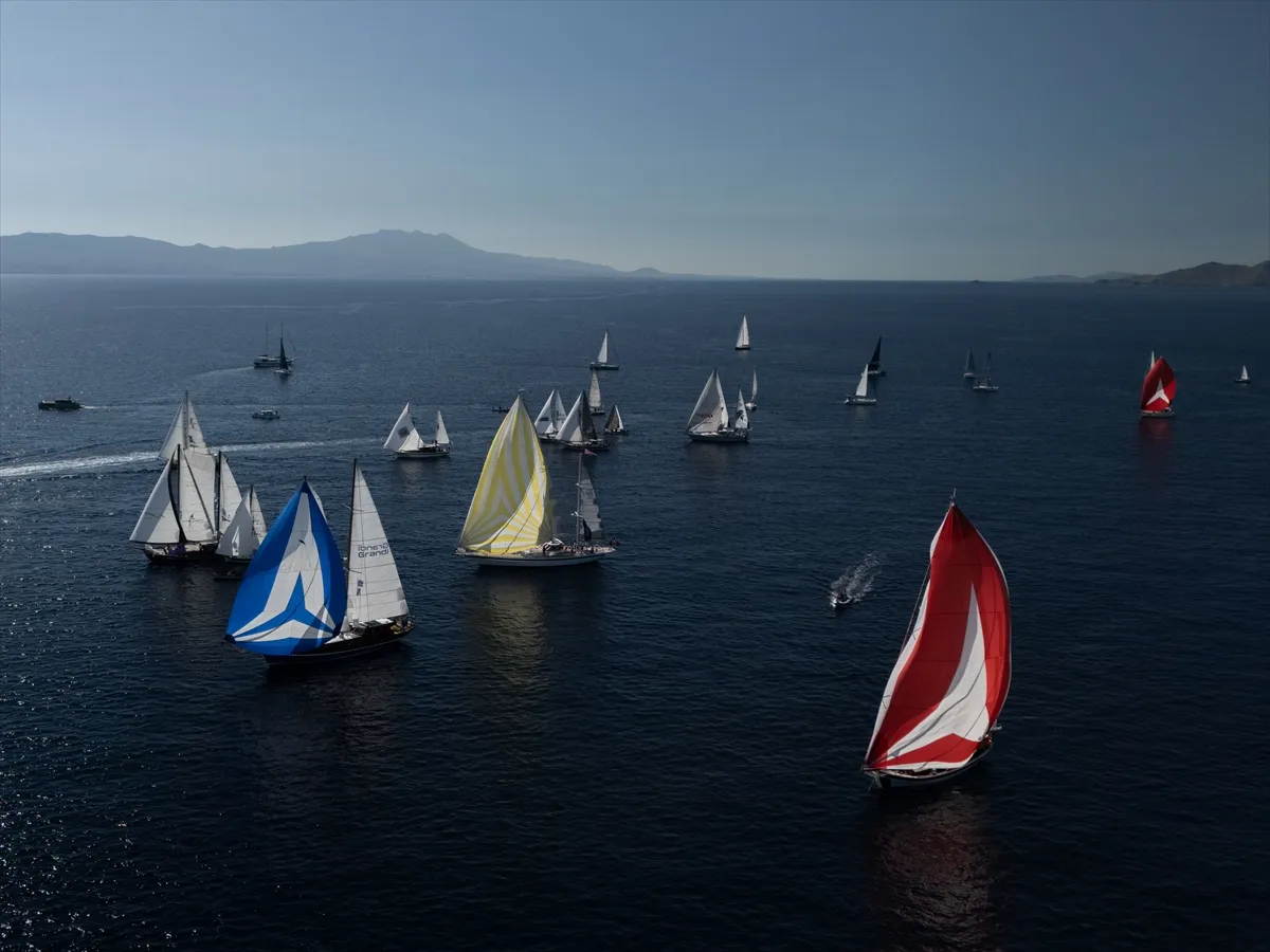 38. The Bodrum Cup Uluslararası Yelken Yarışı başladı
