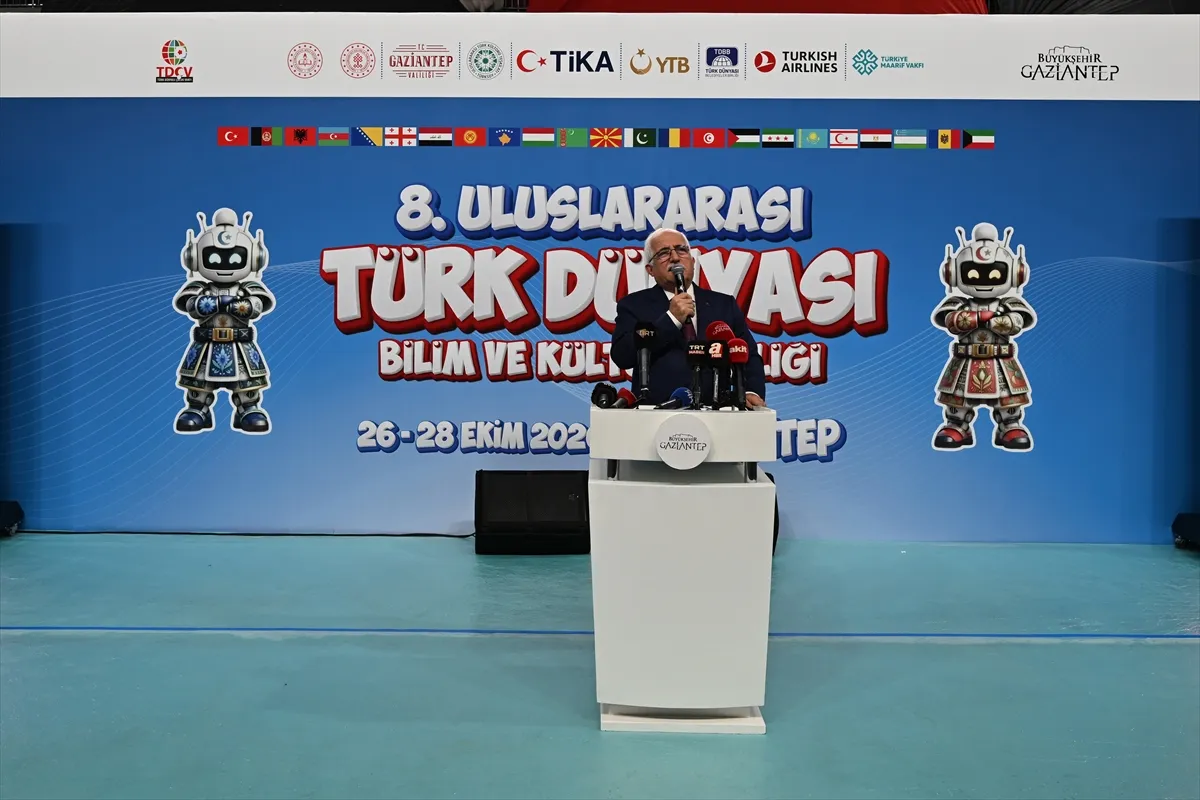 8. Uluslararası Türk Dünyası Bilim ve Kültür Şenliği Gaziantep’te başladı 8. Uluslararası Türk Dünyası Bilim ve Kültür Şenliği Gaziantep’te başladı