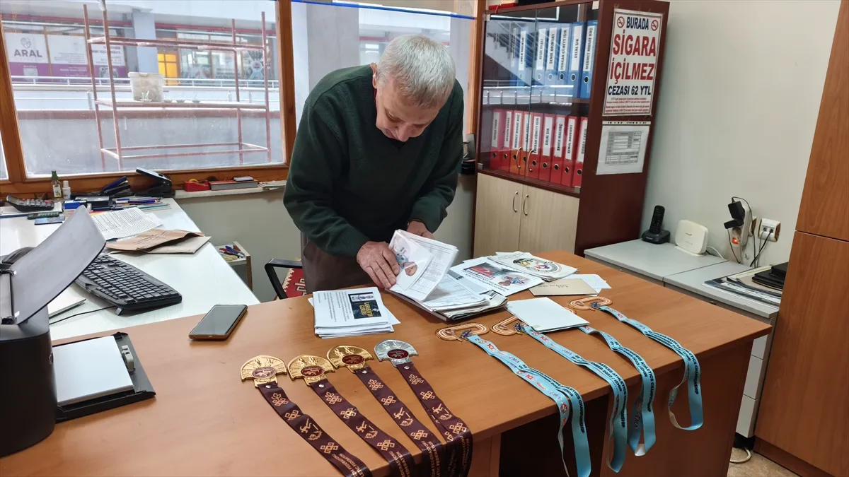 84 yaşındaki atletin hedefi 100 madalyaya ulaşmak 84 yaşındaki atletin hedefi 100 madalyaya ulaşmak