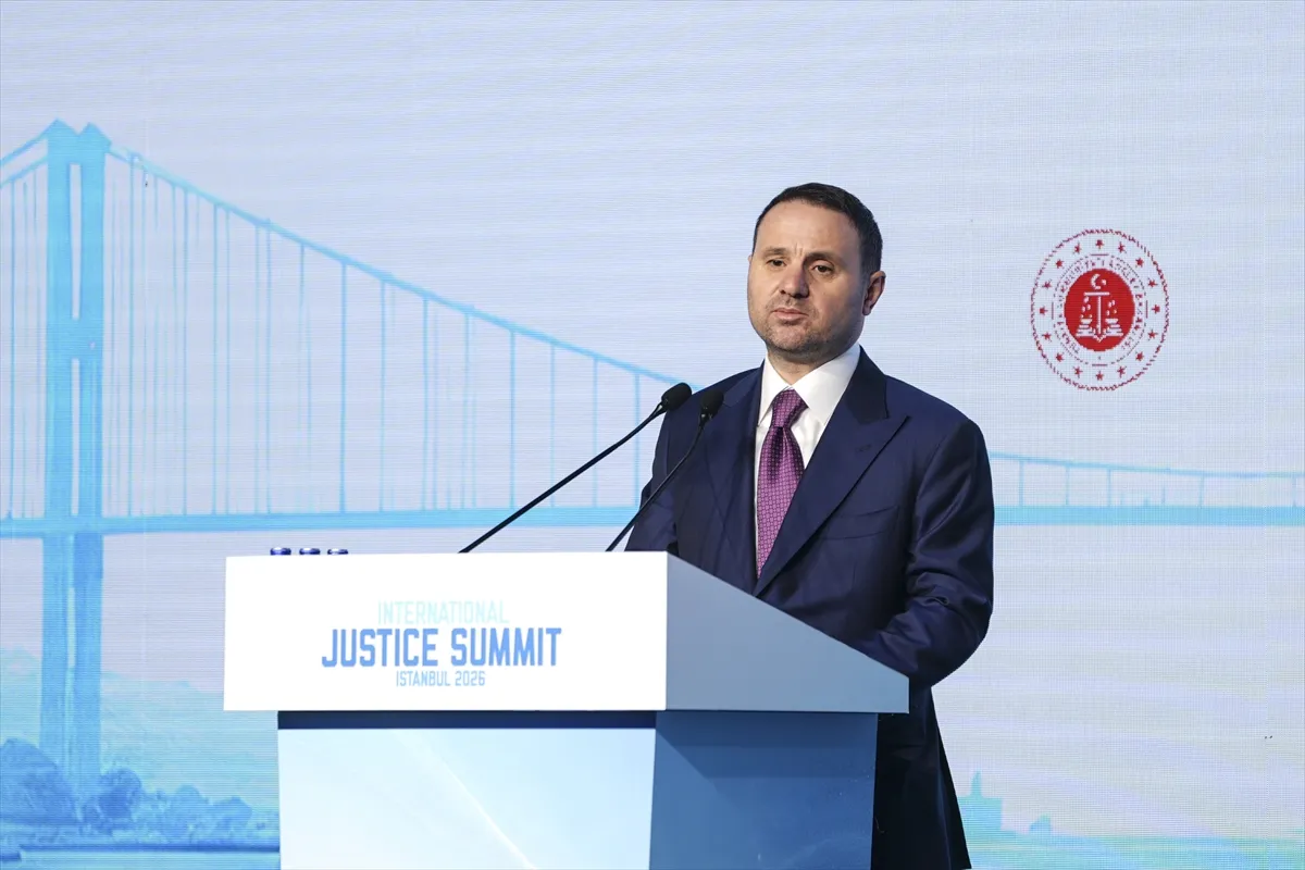 Adalet Bakanı Gürlek, Uluslararası Adalet Zirvesi’nin açılışında konuştu
