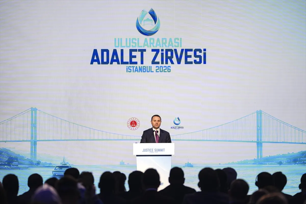 Adalet Bakanı Gürlek, Uluslararası Adalet Zirvesi’nin açılışında konuştu