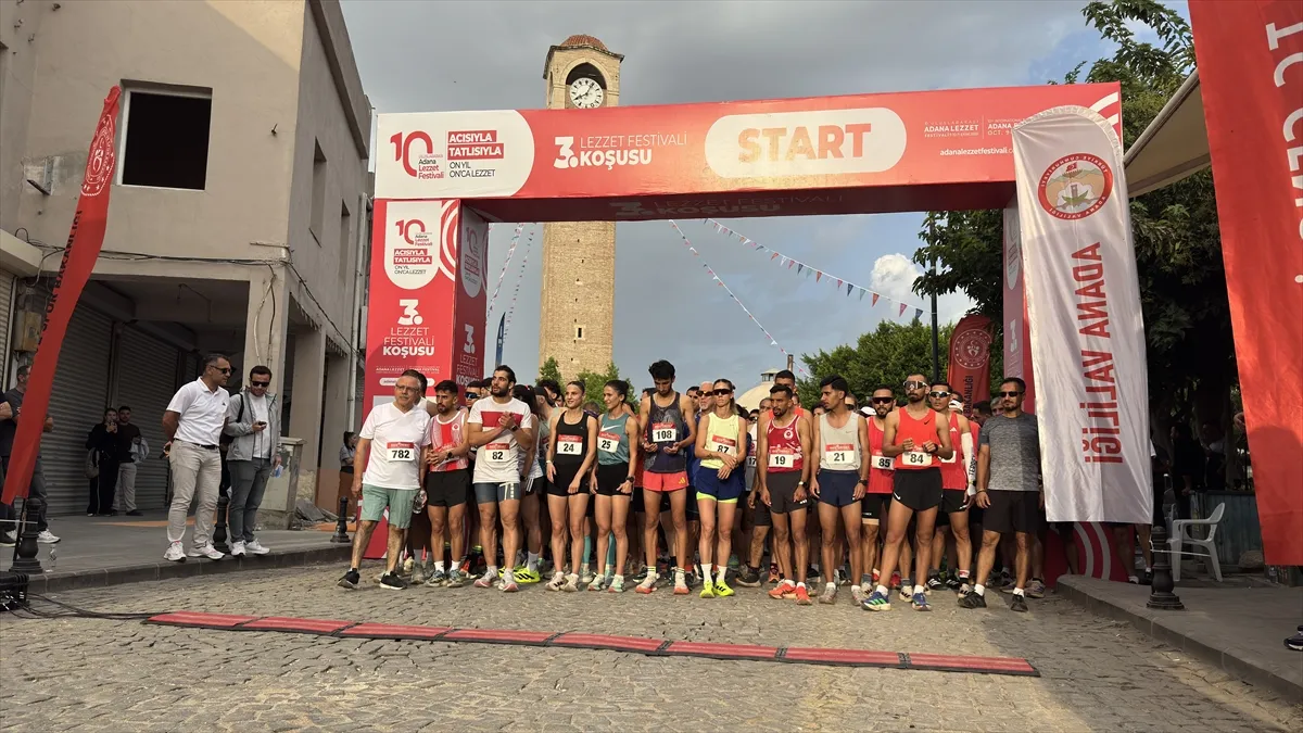 Adana’da 3. Lezzet Festivali Koşusu düzenlendi Adana’da 3. Lezzet Festivali Koşusu düzenlendi