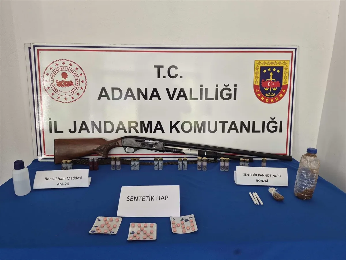 Adana’da uyuşturucu ve ruhsatsız silah operasyonunda 16 şüpheli gözaltına alındı
