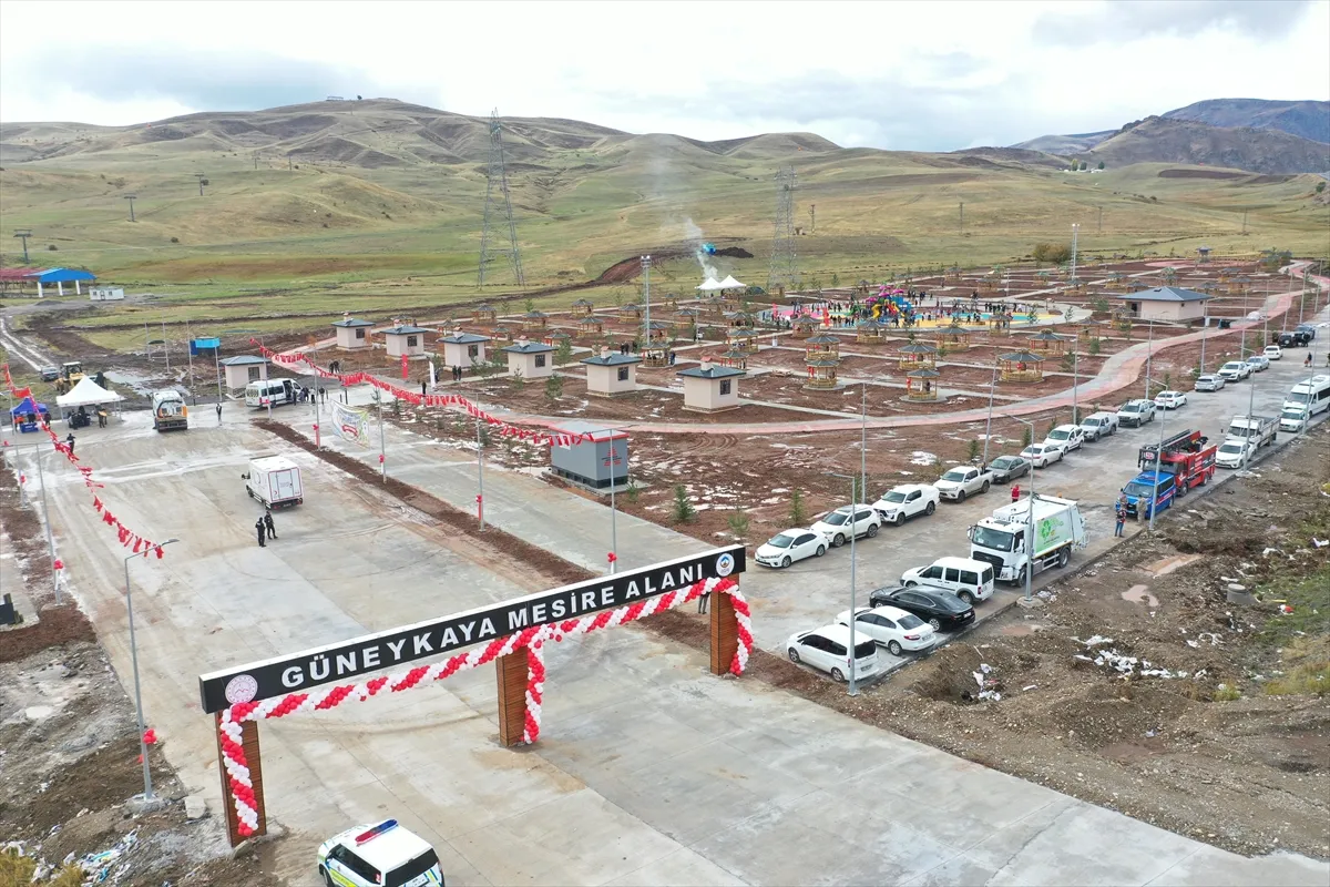 Ağrı’da 40 dekarlık Güneykaya Mesire Alanı hizmete açıldı
