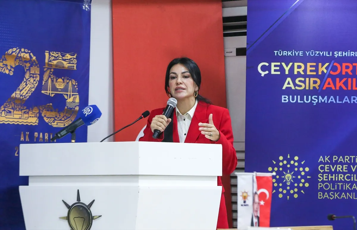 AK Parti Genel Başkan Yardımcısı Ayan Van’da konuştu