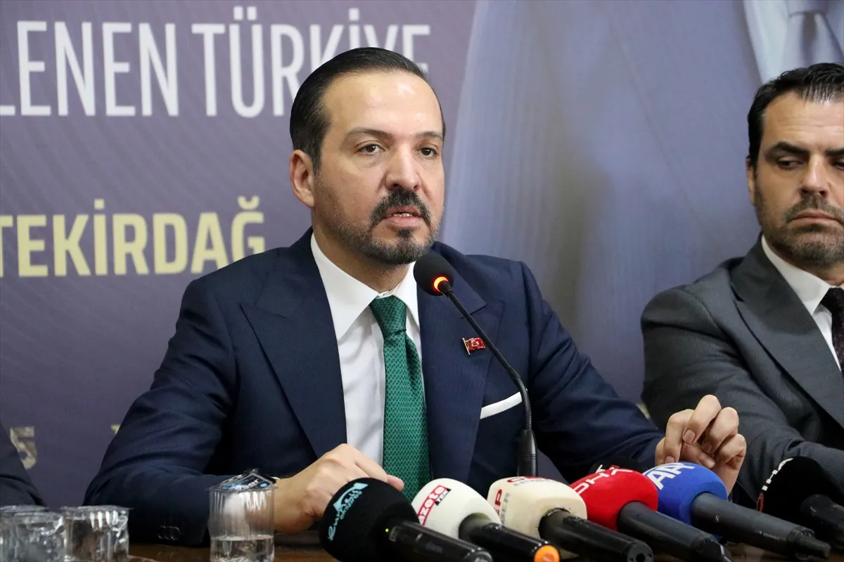 AK Parti Genel Başkan Yardımcısı Zorlu, Tekirdağ’da konuştu AK Parti Genel Başkan Yardımcısı Zorlu, Tekirdağ’da konuştu