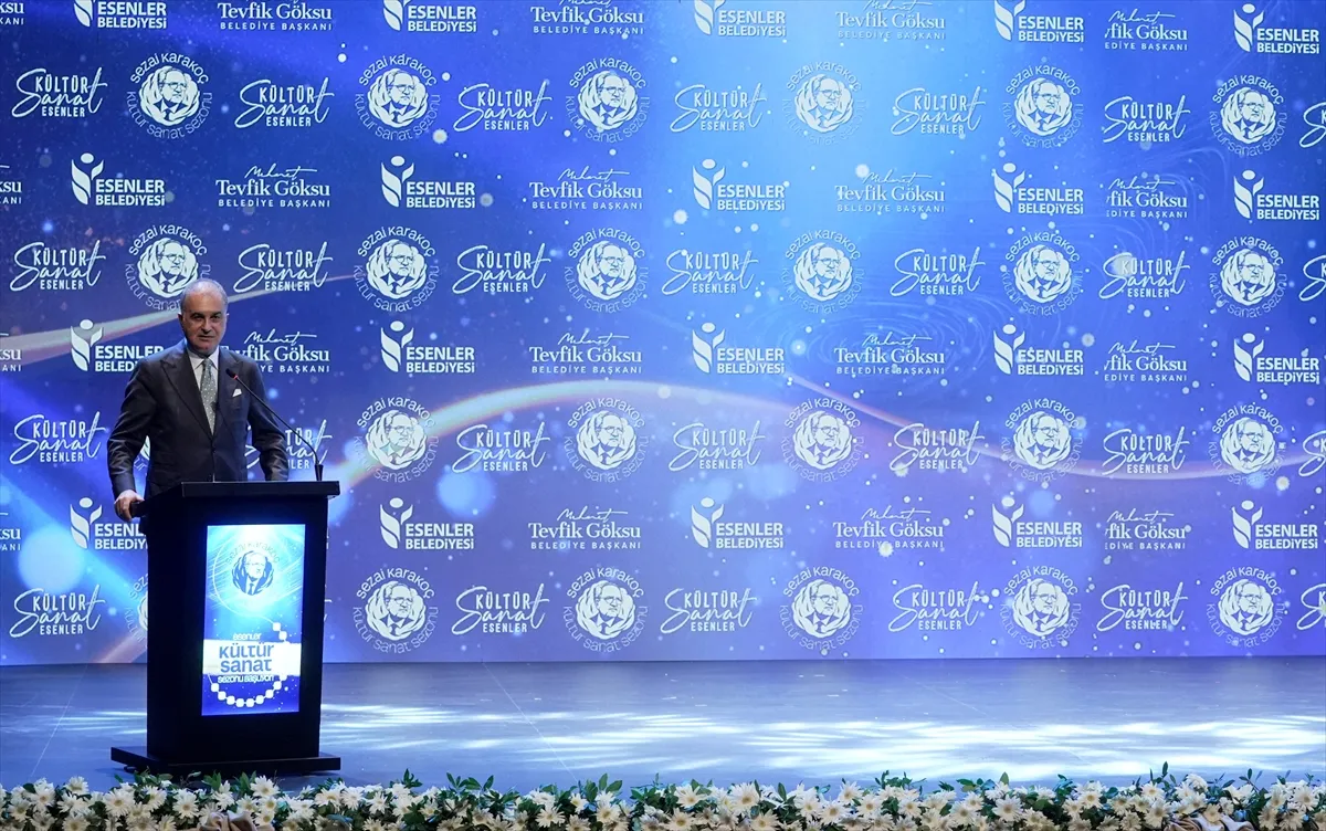 AK Parti Sözcüsü Çelik, Esenler Belediyesi 2026-2027 Kültür Sanat Sezonu açılış töreninde konuştu
