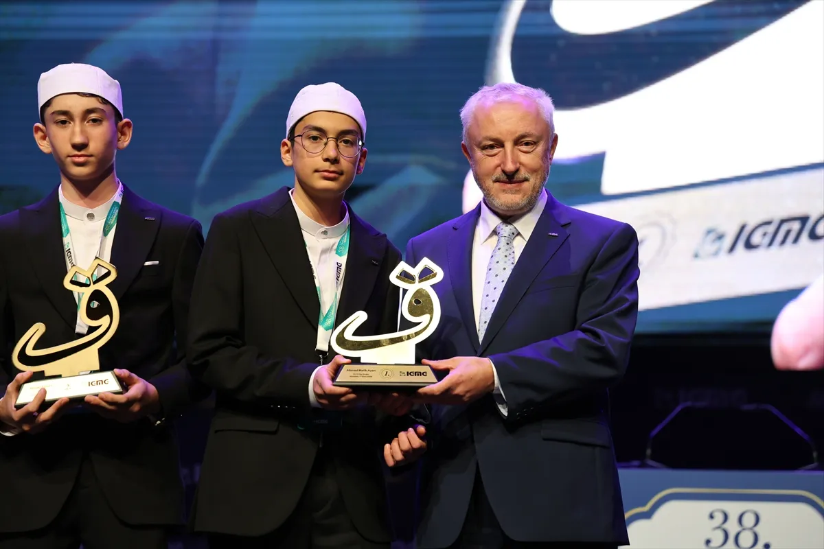 Almanya’da 38. Kur’an-ı Kerim Tilavet Yarışması düzenlendi