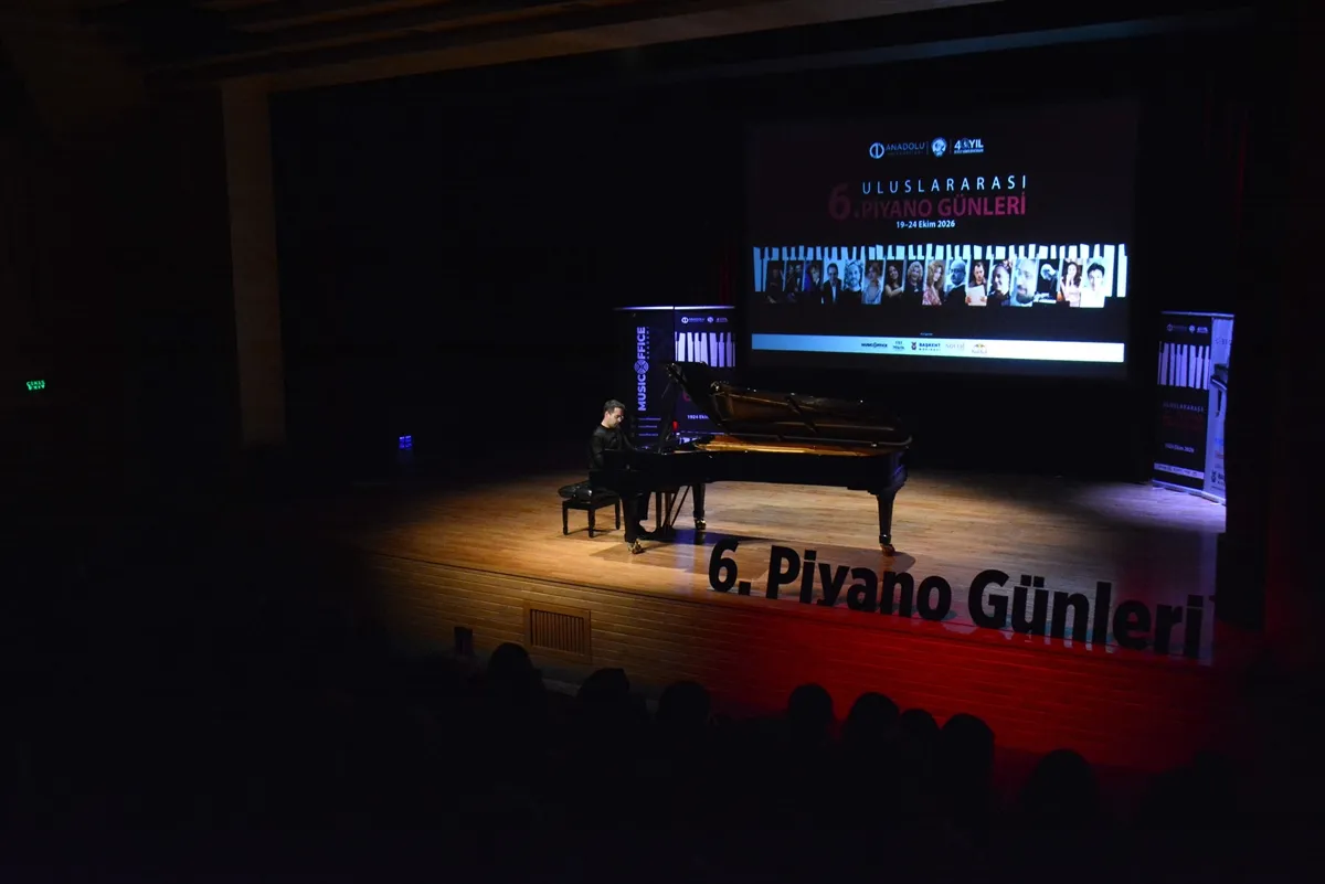 Anadolu Üniversitesinde 6. Uluslararası Piyano Günleri sürüyor