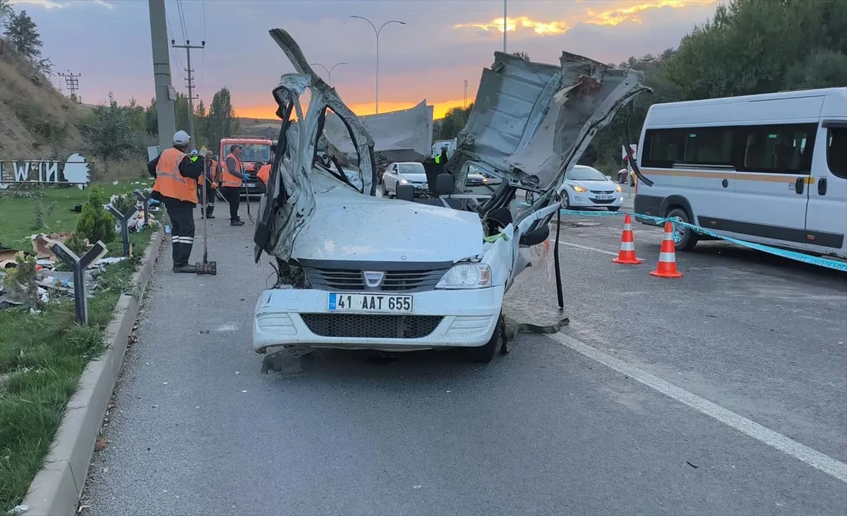Ankara’da trafik kazasında 2 kişi öldü, 2 kişi yaralandı