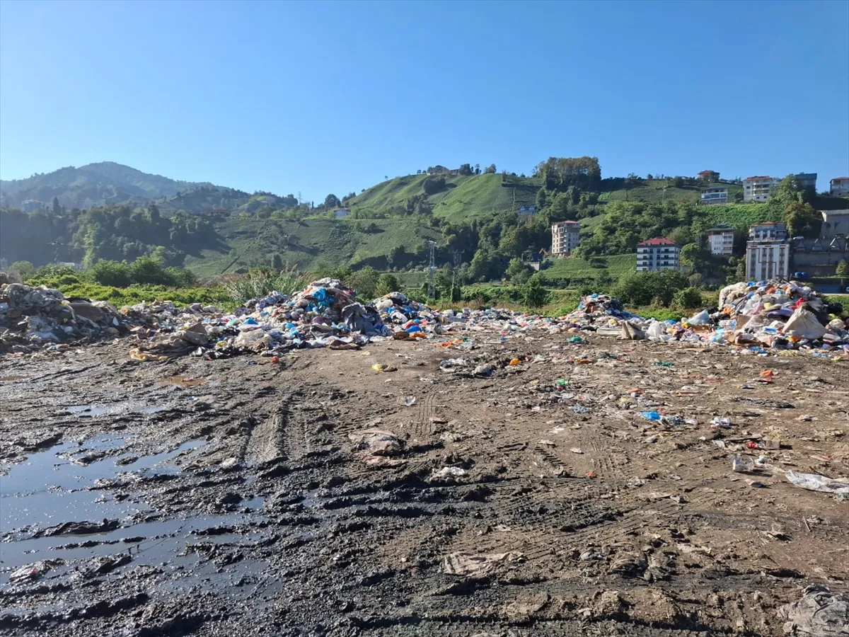 Ardeşen Belediyesine vahşi depolamadan 2,3 milyon lira ceza