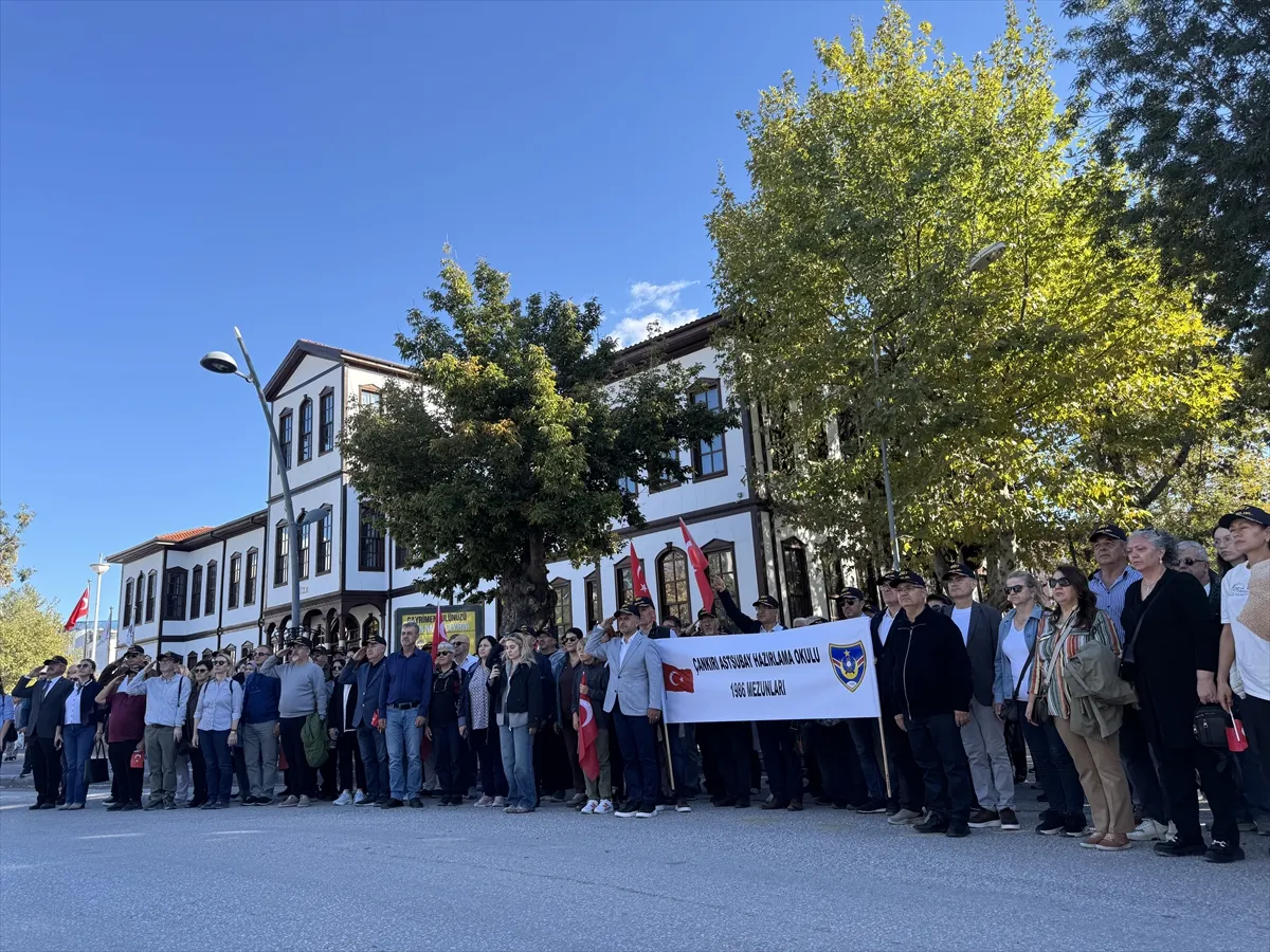 Astsubay Hazırlama Okulu mezunları 40 yıl sonra Çankırı’da buluştu