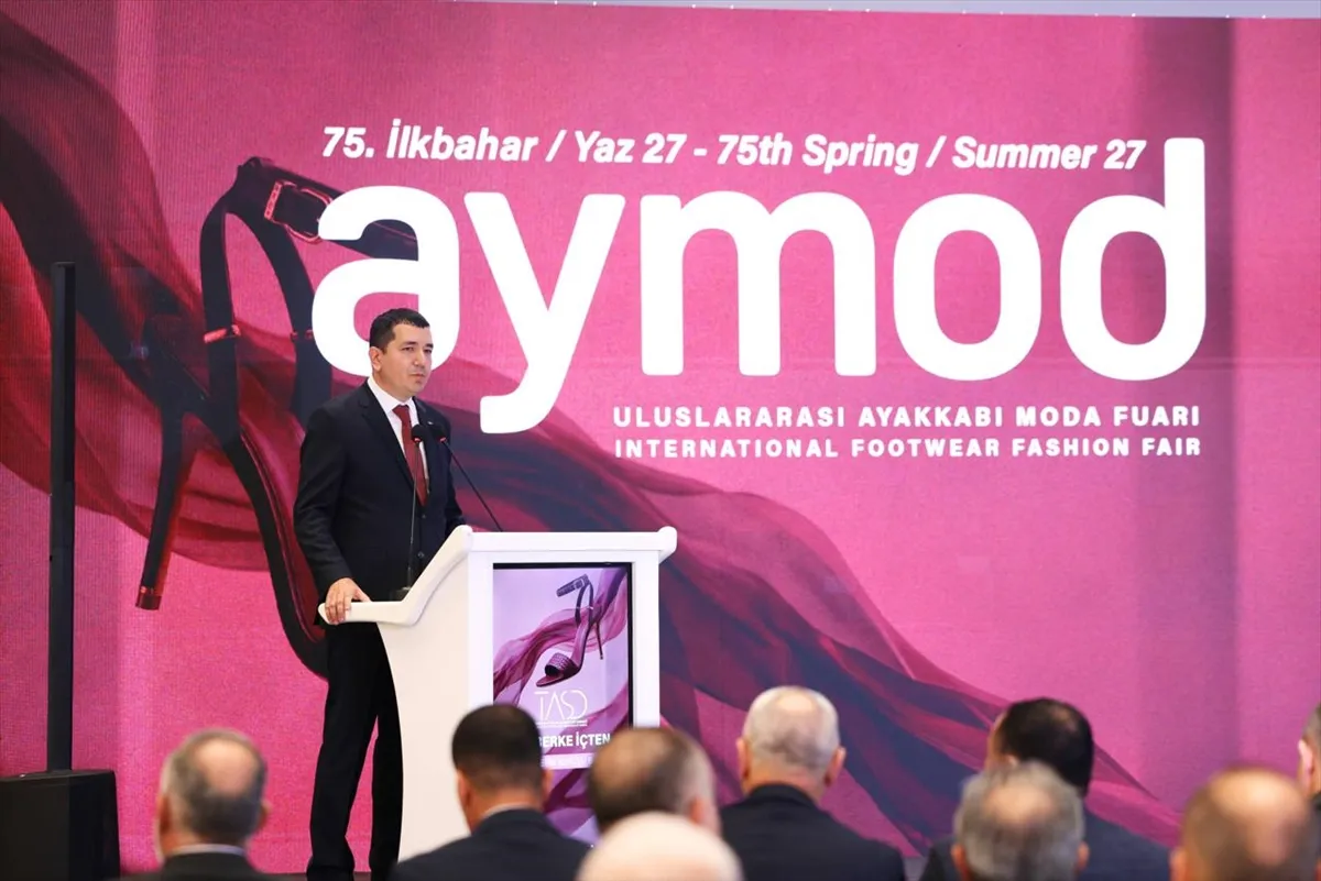 AYMOD Uluslararası Ayakkabı Moda Fuarı kapılarını açtı