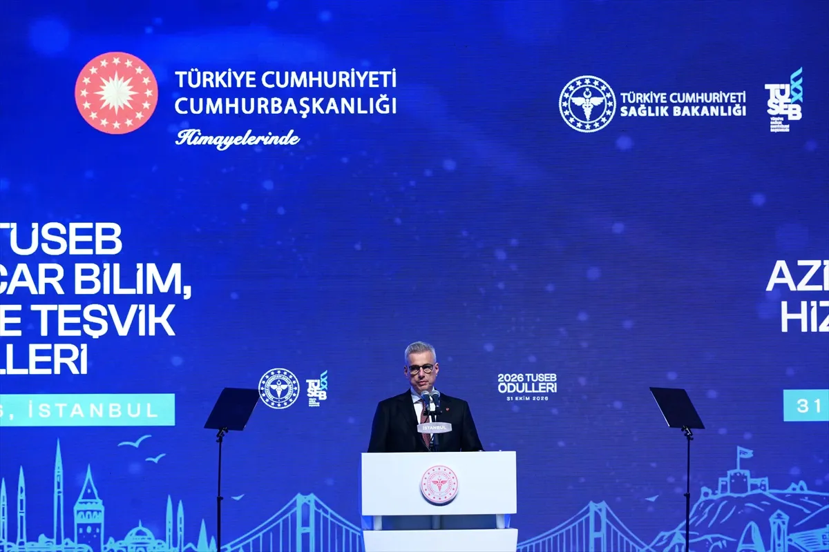 Bakan Memişoğlu, TÜSEB Aziz Sancar Bilim, Hizmet ve Teşvik Ödülleri Töreni’nde konuştu Bakan Memişoğlu, TÜSEB Aziz Sancar Bilim, Hizmet ve Teşvik Ödülleri Töreni’nde konuştu