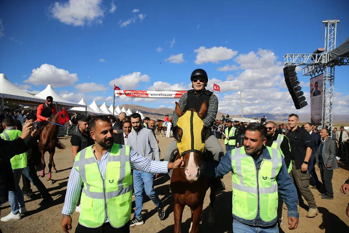 Bingöl Karlıova’da geleneksel at yarışları düzenlendi