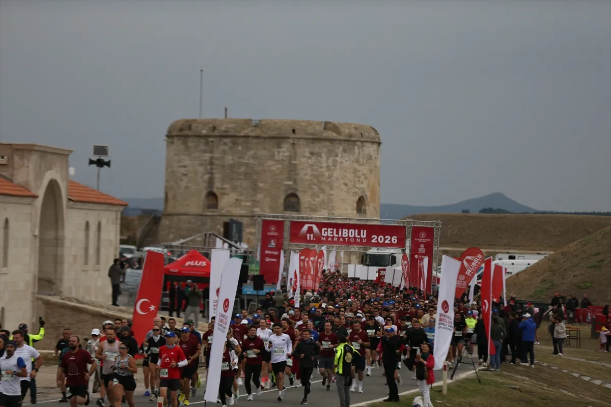 Çanakkale’de 11. Uluslararası Gelibolu Maratonu sona erdi (GÜNCELLEME)