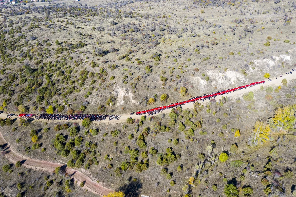 Çankırı’da 17. İstiklal Yolu Yürüyüşü yapıldı Çankırı’da 17. İstiklal Yolu Yürüyüşü yapıldı