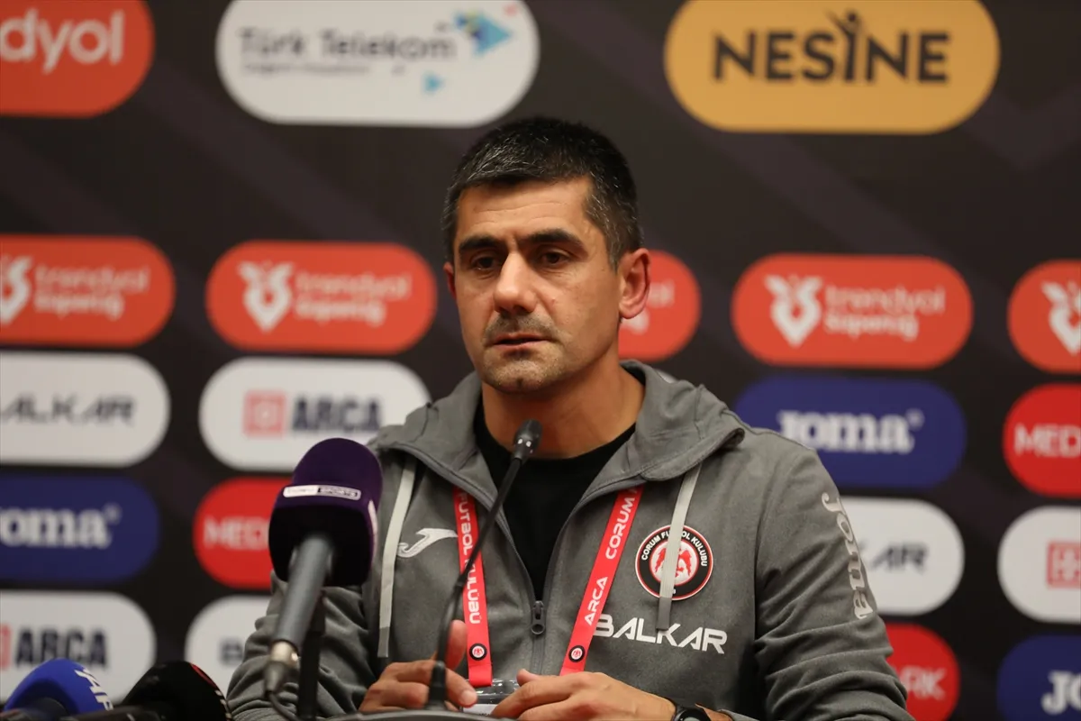 Çorum FK-Çaykur Rizespor maçının ardından Çorum FK-Çaykur Rizespor maçının ardından