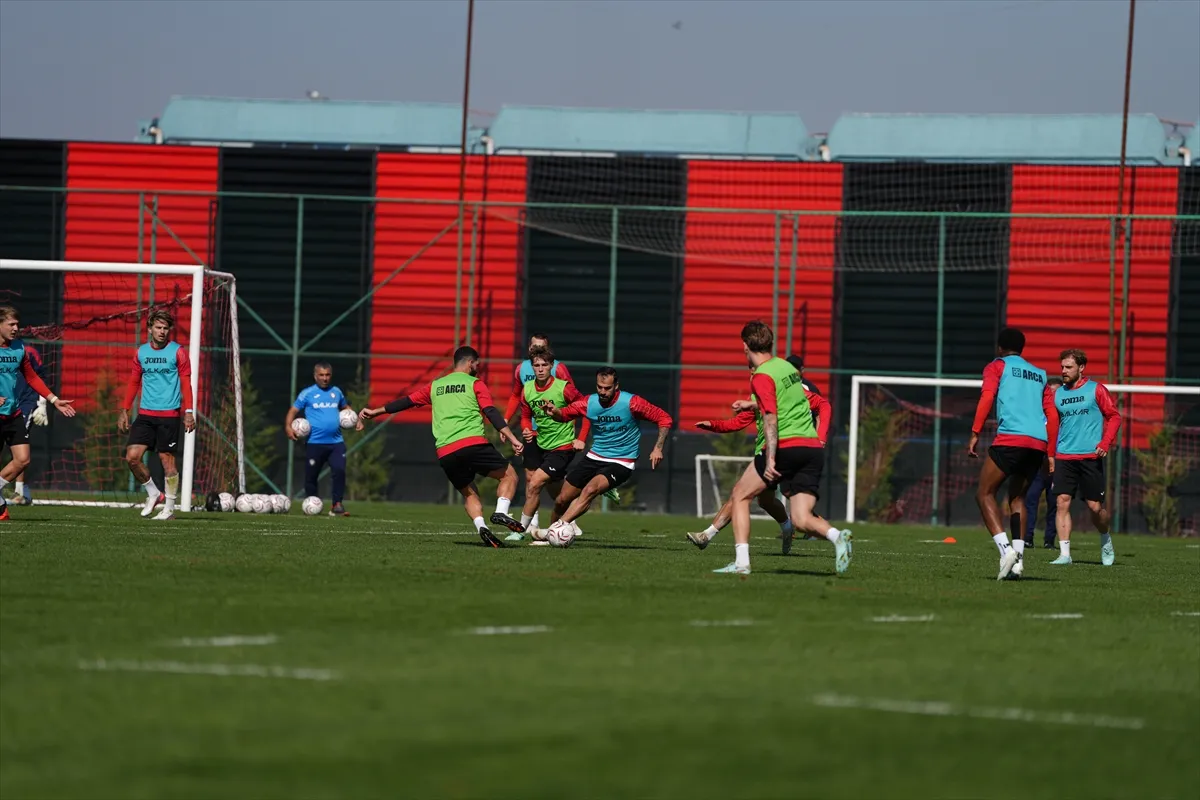 Çorum FK, Göztepe maçının hazırlıklarını sürdürdü