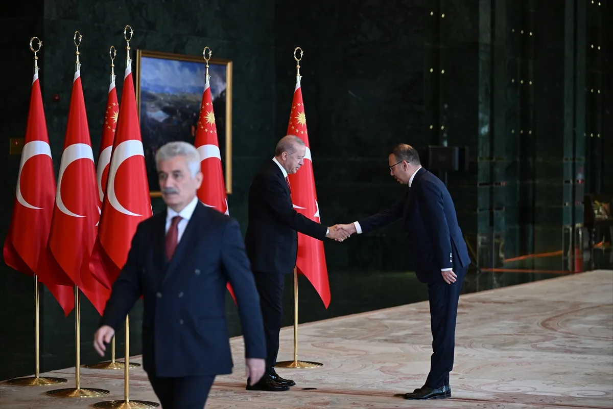 Cumhurbaşkanı Erdoğan, 29 Ekim Cumhuriyet Bayramı tebriklerini kabul etti Cumhurbaşkanı Erdoğan, 29 Ekim Cumhuriyet Bayramı tebriklerini kabul etti