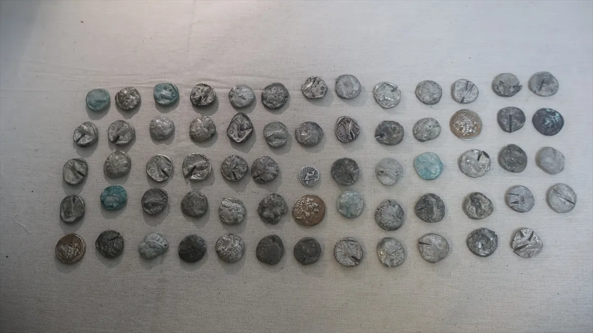 Edirne’deki iki gümrük kapısında yapılan operasyonlarda 7 bin 160 tarihi eser ele geçirildi