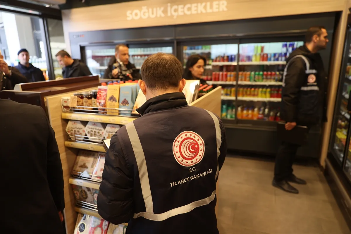 Edirne Kapıkule yolunda fiyat ve etiket denetimi Edirne Kapıkule yolunda fiyat ve etiket denetimi