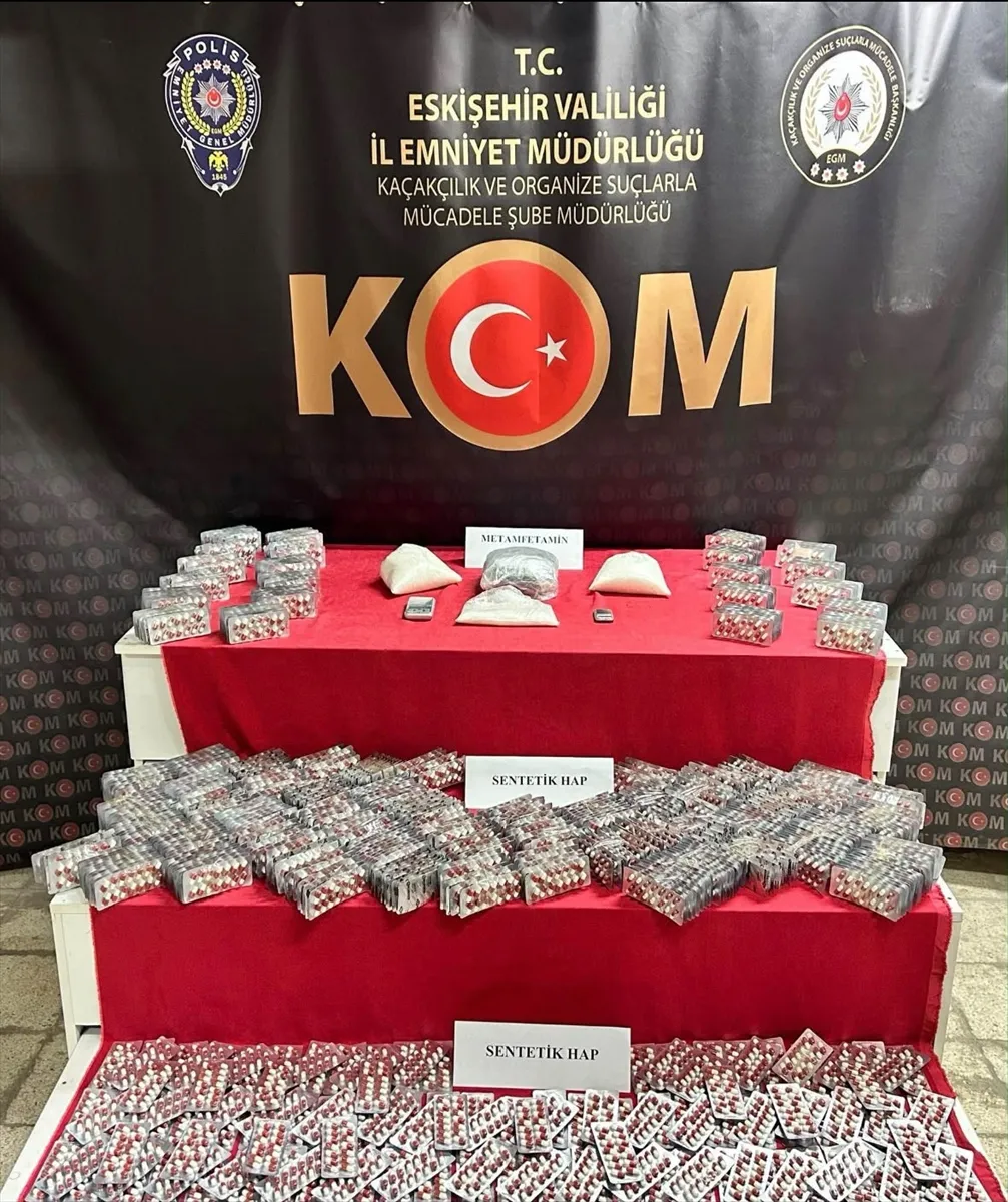 Eskişehir’de kaçakçılık ve uyuşturucu operasyonunda 1 şüpheli yakalandı
