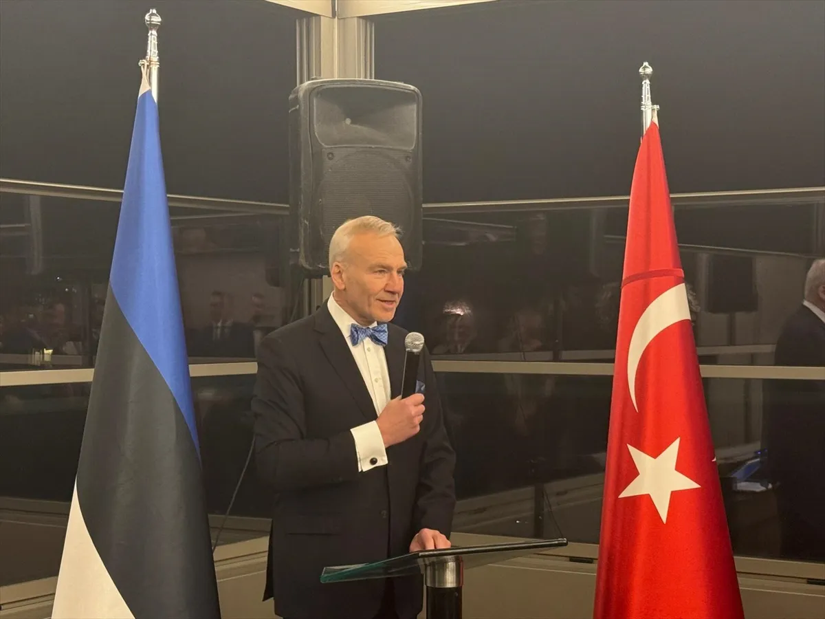 Estonya’nın milli günü Ankara’da kutlandı