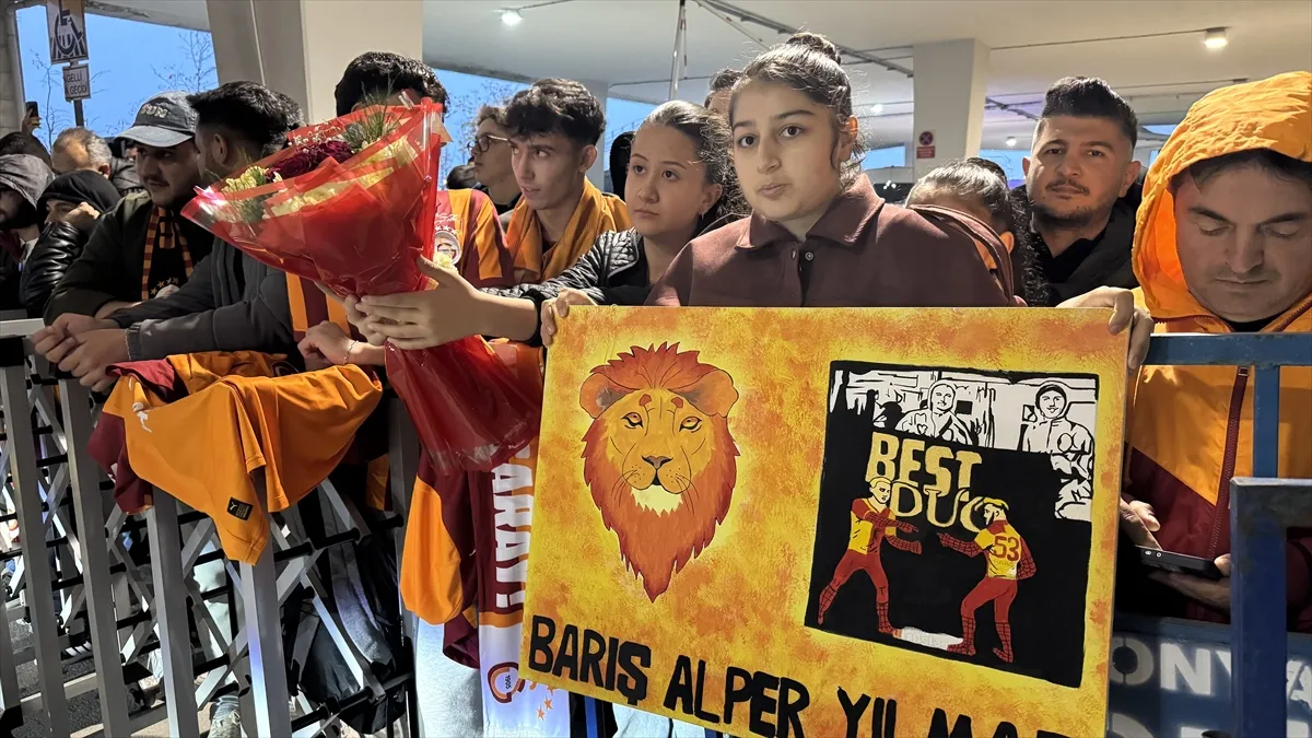 Galatasaray kafilesi Konya’da, Konyaspor maçına hazır