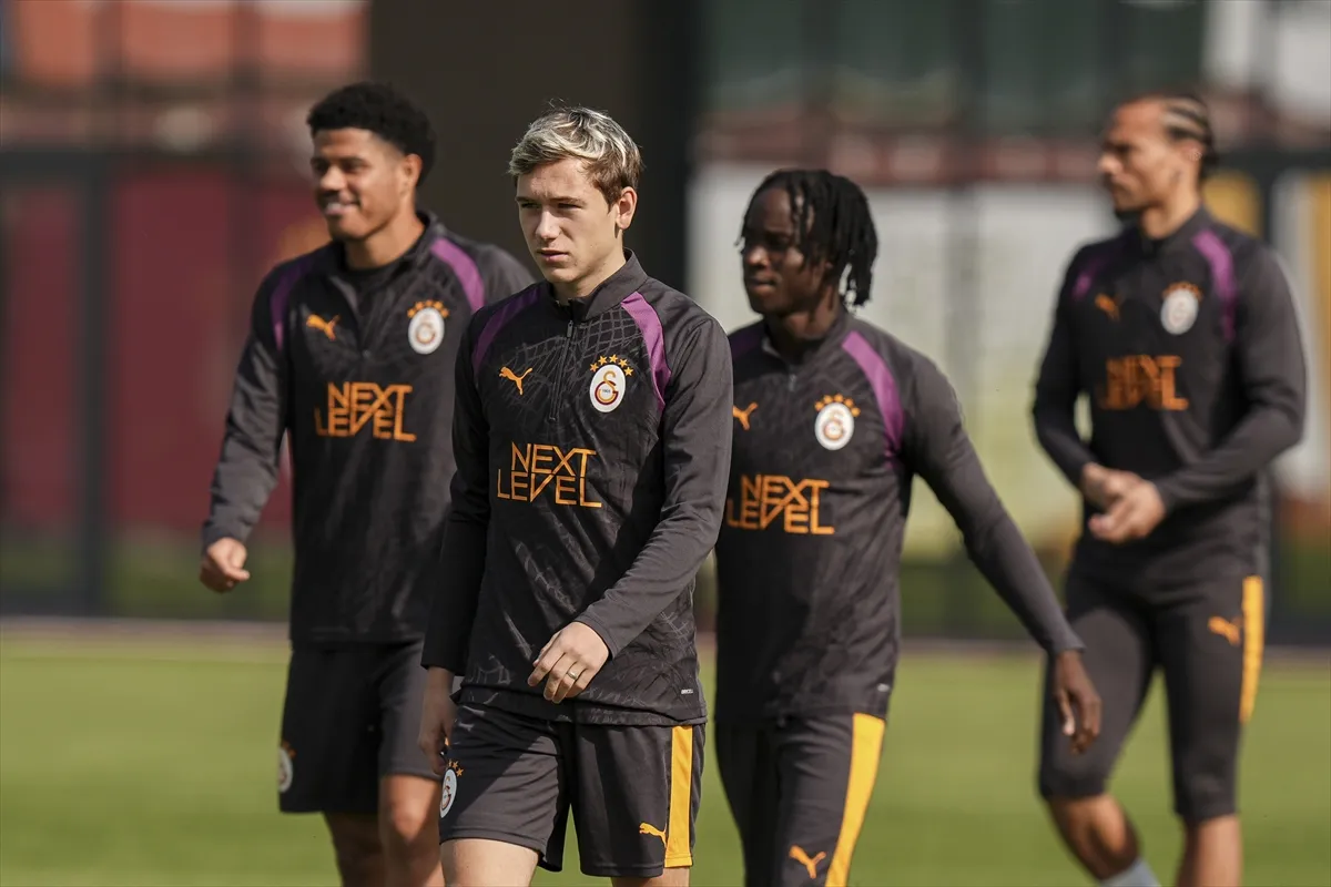Galatasaray, Lille maçının hazırlıklarını tamamladı