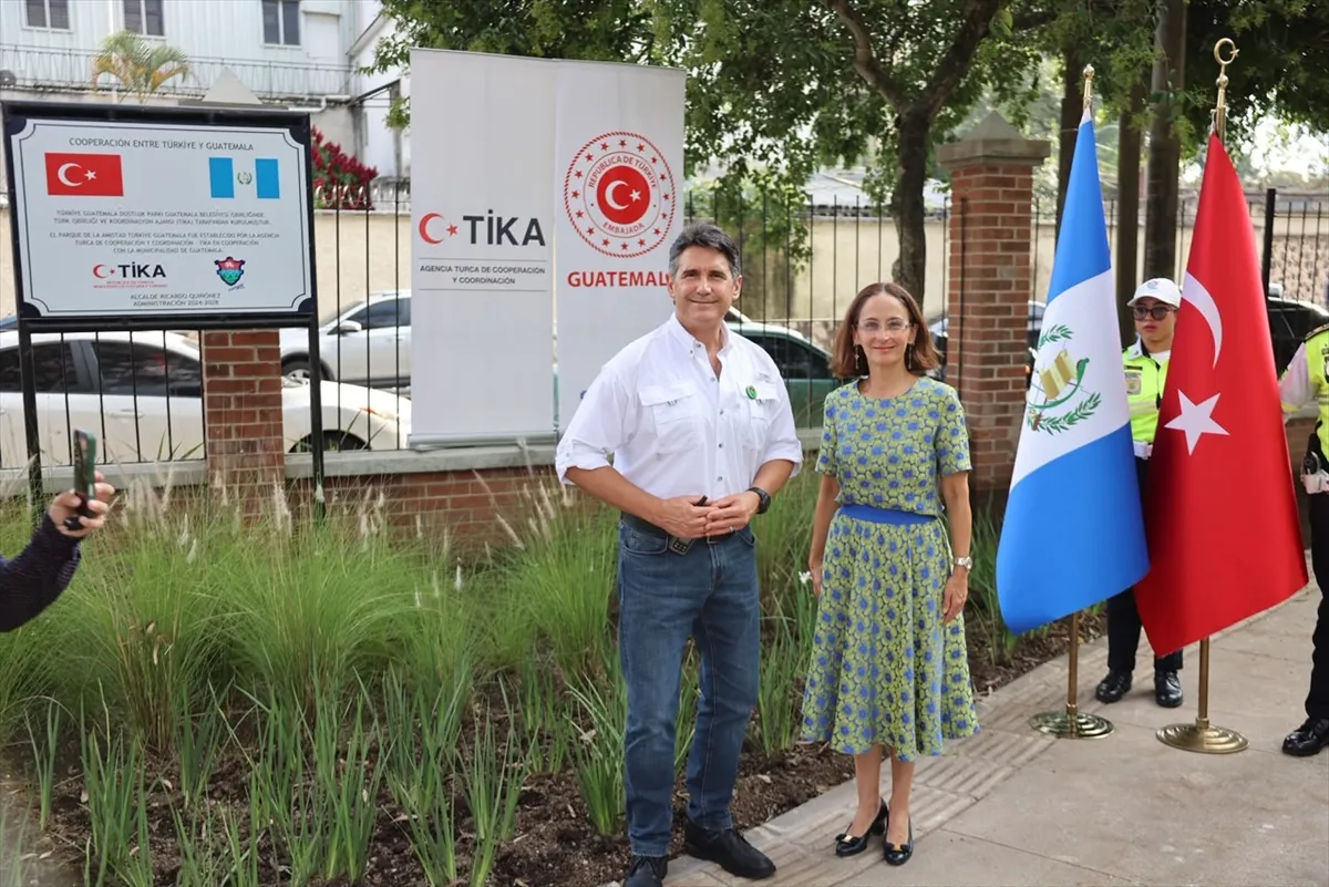 Guatemala’da Türkiye-Guatemala Dostluk Parkı açıldı Guatemala’da Türkiye-Guatemala Dostluk Parkı açıldı