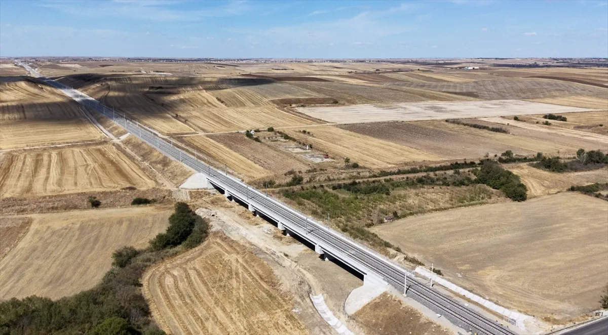Halkalı-Kapıkule Hızlı Tren Hattı’nın Çerkezköy-Kapıkule kesimi 9 Ekim’de hizmete açılacak Halkalı-Kapıkule Hızlı Tren Hattı’nın Çerkezköy-Kapıkule kesimi 9 Ekim’de hizmete açılacak
