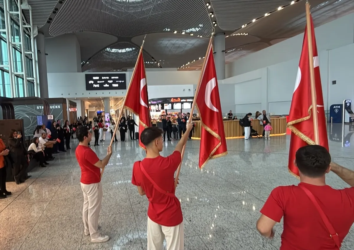İstanbul Havalimanı’nda Cumhuriyet’in 103. yılı kutlanıyor İstanbul Havalimanı’nda Cumhuriyet’in 103. yılı kutlanıyor