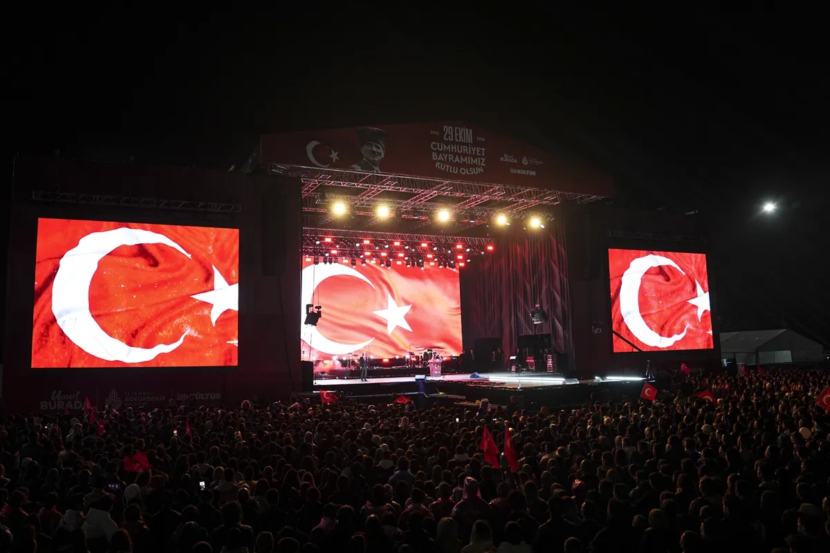 İstanbul Yenikapı Sahili’nde Cumhuriyet Bayramı kutlaması İstanbul Yenikapı Sahili’nde Cumhuriyet Bayramı kutlaması
